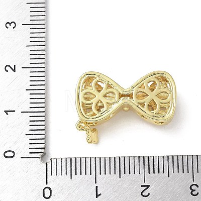 Brass Micro Pave Cubic Zirconia Pendants KK-A236-21G-01-1