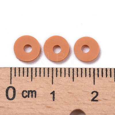 Handmade Polymer Clay Beads X-CLAY-Q251-6.0mm-44-1