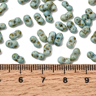 Opaque Glass Beads GL-CBA31A4-02I-1
