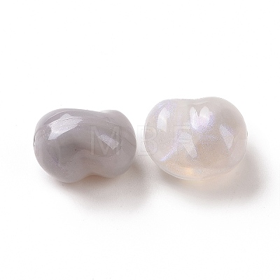 Opaque Acrylic Beads OACR-E015-08B-1