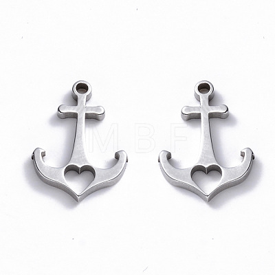 Non-Tarnish 304 Stainless Steel Charms X-STAS-N092-100-1