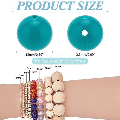Food Grade Silicone Focal Beads SIL-PH0001-29D-1