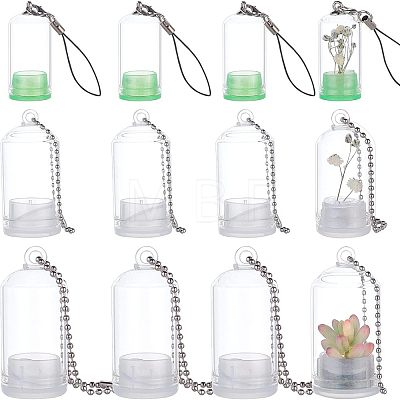 9 Sets 3 Style Glass Bottle CON-FH0001-46-1