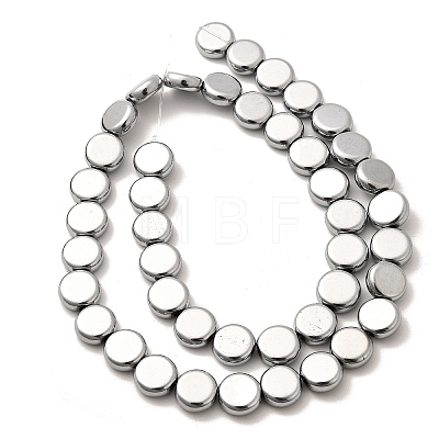 Electroplated Synthetic Non-magnetic Hematite Beads Strands G-L613-L01-02A-1