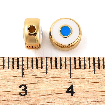 Rack Plating Brass Beads KK-H486-02G-1