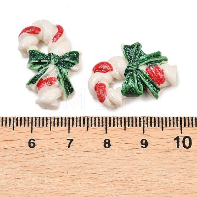 Christmas Opaque Resin Cabochons LS-RESI-XCP0002-66C-1