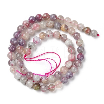 Natural Cherry Blossom Tourmaline Beads Strands G-Q1001-A04-01-1