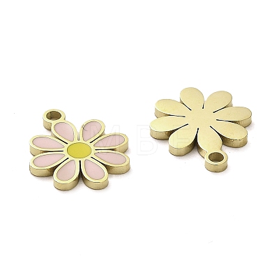304 Stainless Steel Enamel Charms STAS-L022-016G-01-1
