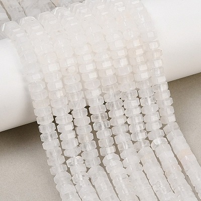 Natural Quartz Crystal Beads Strands G-G317-A25-3X6MM-1