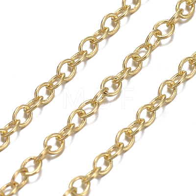 Brass Cable Chains X-CHC-034Y-G-1