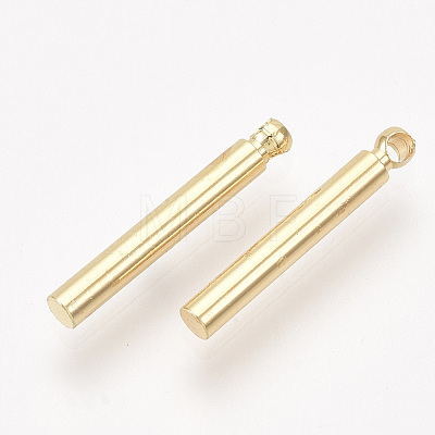 Brass Bar Pendants KK-S348-385A-1
