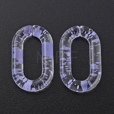 Transparent Acrylic Linking Rings OACR-N009-013B-18-1