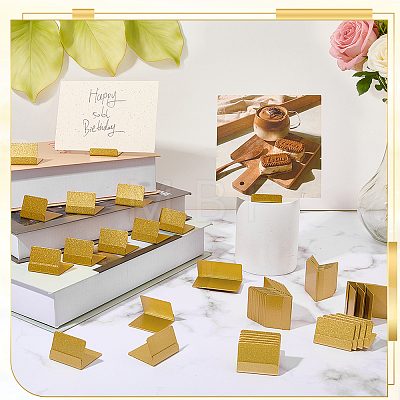 50Pcs Stainless Steel Label Display Holder AJEW-WA0003-35-1