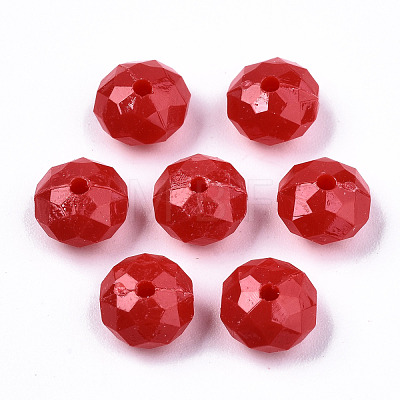 Opaque Acrylic Beads SACR-T356-01E-1