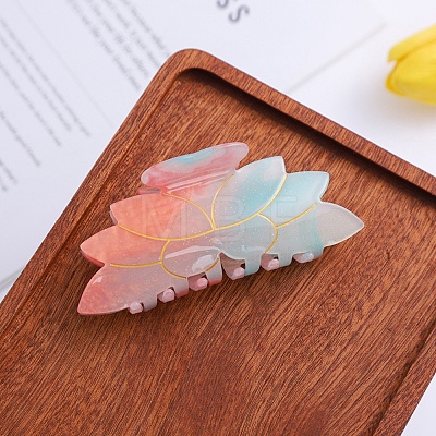 Cellulose Acetate(Resin) Claw Hair Clips PW-WG77B02-05-1