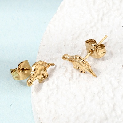 304 Stainless Steel Stud Earrings SA-CBABF3F-14G-05-1