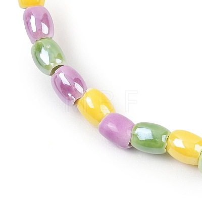 Handmade Porcelain Beads Strands PORC-B008-01-1