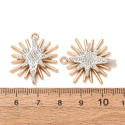 Alloy Rhinestone Pendants RB-CBAA987-05A-1