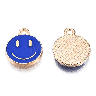 Alloy Enamel Charms ENAM-S121-165N-RS-1