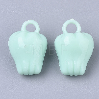 Opaque Acrylic Beads X-SACR-T347-06-1