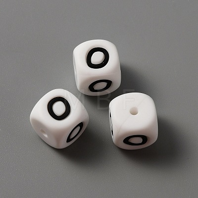 Food Grade Eco-Friendly Silicone Beads SIL-WH0001-41O-1