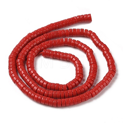 Dyed Synthetic Coral Beads Strands CORA-P010-06A-1