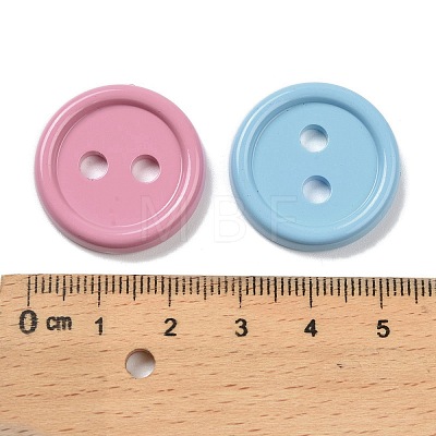 2-Hole Acrylic Buttons OACR-B035-07-1