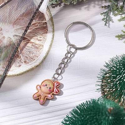 Christmas Resin Kechain KEYC-JKC00876-1