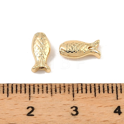 Brass Beads KK-C155-06G-1