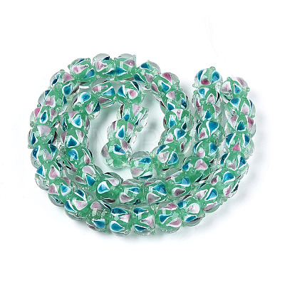 Handmade Lampwork Beads LAMP-N038-03E-1