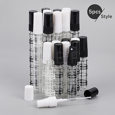 Empty Portable Glass Spray Bottles MRMJ-BC0002-29-1