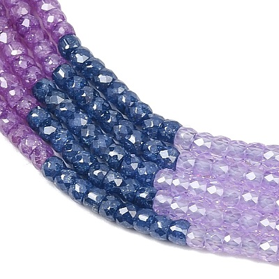Cubic Zirconia Beads Strands ZIRC-P125-2x3mm-23-1
