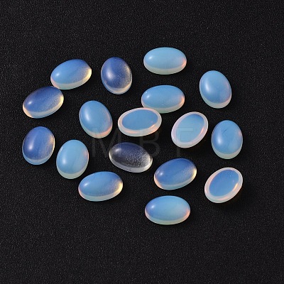 Oval Opalite Cabochons G-P131-8x6-06-1