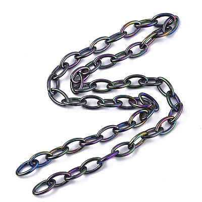 Acrylic Opaque Cable Chains X-PACR-N009-001A-1