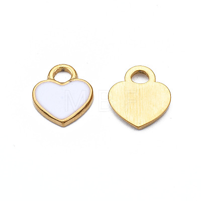 201 Stainless Steel Charms STAS-S080-045G-09-NR-1