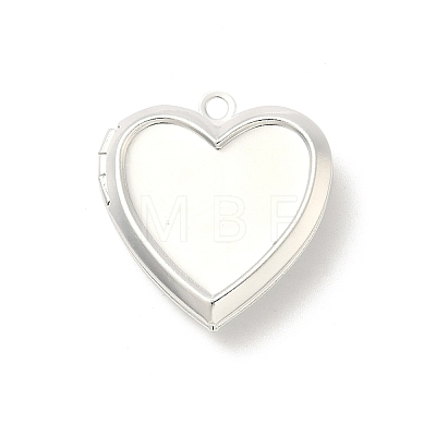 Heart Brass Locket Pendants LS-KK-K414-12B-S-1