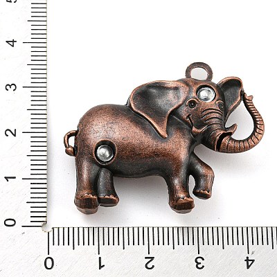 Tibetan Style Alloy Pendants FIND-C052-11R-1