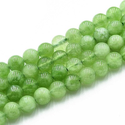 Natural Quartz Beads Strands G-N355-6mm-33-1