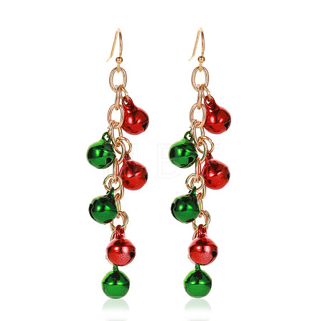Alloy Enamel Dangle Earrings FS-WG66691-05-1