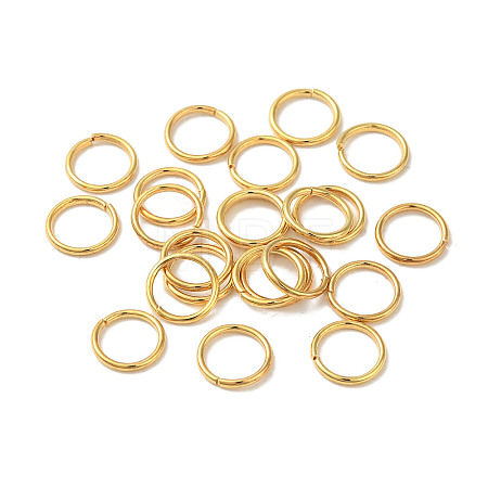 304 Stainless Steel Closed Jump Rings X-STAS-K285-05G-1