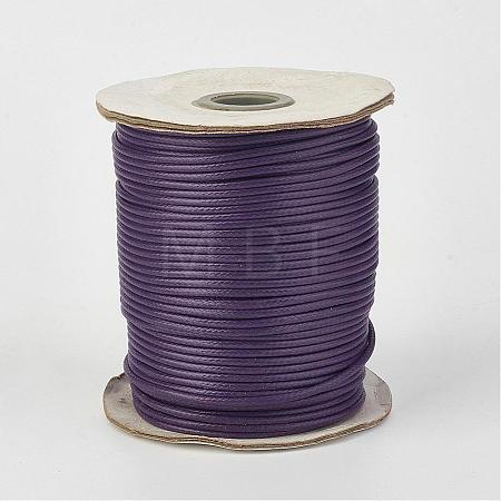 Eco-Friendly Korean Waxed Polyester Cord YC-P002-1mm-1137-1