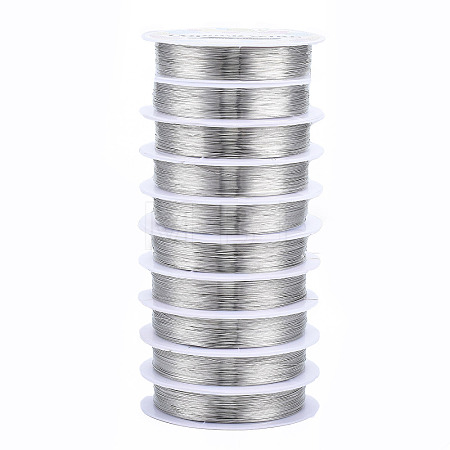 Round Copper Jewelry Craft Wire CW0.3mm006-1