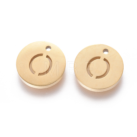 304 Stainless Steel Charms X-STAS-F227-11O-G-1