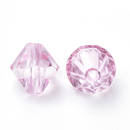 Transparent Acrylic Beads X1-TACR-S146-4mm-02-1