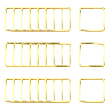 Square Brass Linking Rings X-EC03010mm-G-1