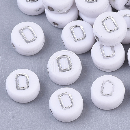 Plating Acrylic Beads X-PACR-R243-04D-1