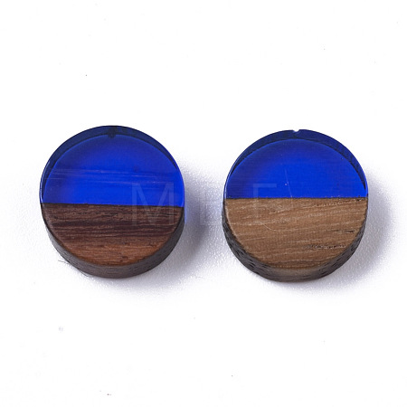 Resin & Wood Cabochons X-RESI-S358-70-H60-1
