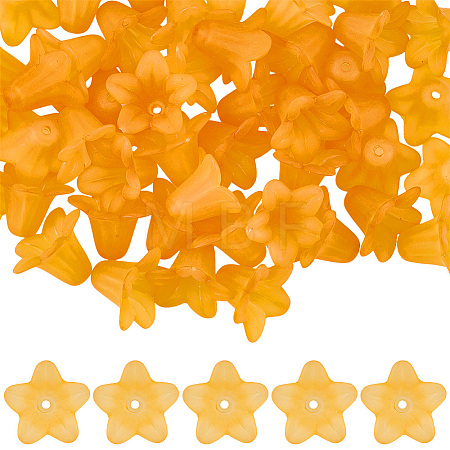 50Pcs Transparent Acrylic Beads OACR-SP0002-42-1
