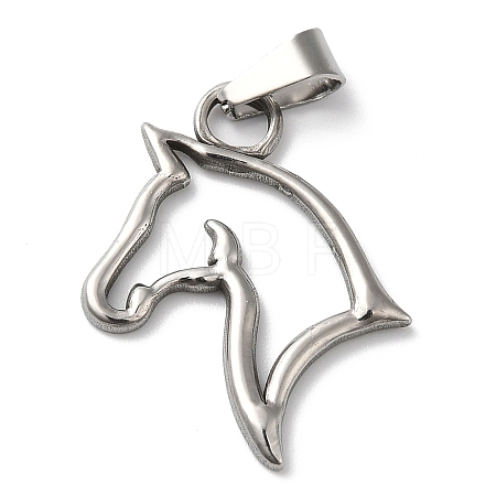 Non-Tarnish 304 Stainless Steel Pendants STAS-D069-03P-1