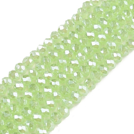 Electroplate Glass Beads Strands EGLA-A044-J2mm-A08-1